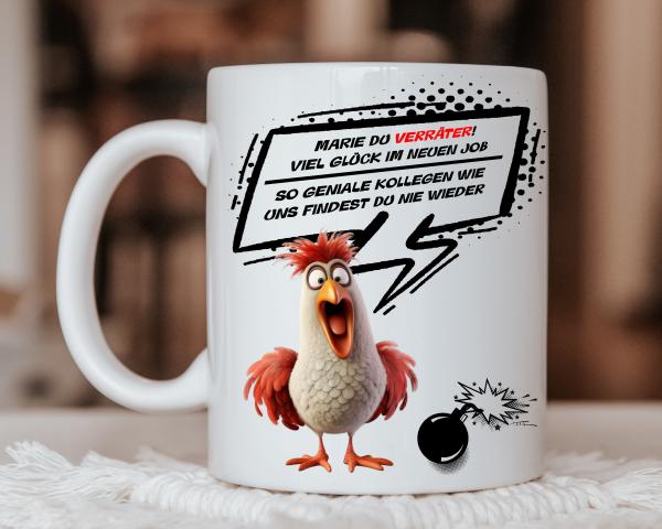 Coffee mug traitor Chicken